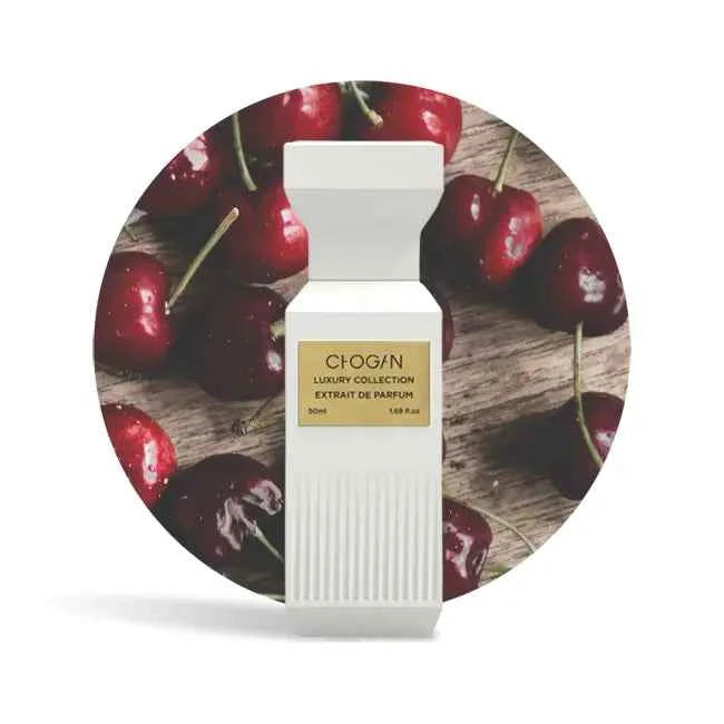 Hoeviane Noir Nr 111 perfume bottle inspired by Tom Ford Lost Cherry, 50ml, with elegant packaging and cherry-scented fragrance