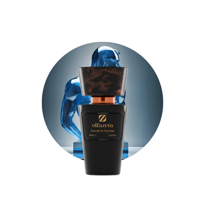 Hoeviane Noir No. 16 inspired by Jean Paul Gaultier Le Male fragrance bottle, 70ml, with sleek design and black cap.