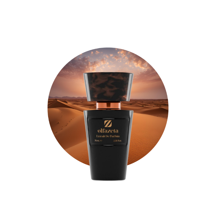 Hoeviane Noir Nr 114 inspired by Ombre Nomade perfume bottle with elegant design and fragrance details.