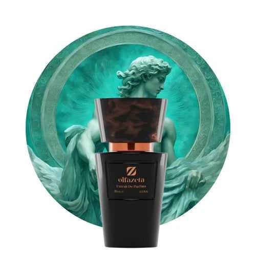 Hoeviane Noir Nr 140 perfume bottle inspired by Versace Eros, 70ml, elegant glass design with gold accents.