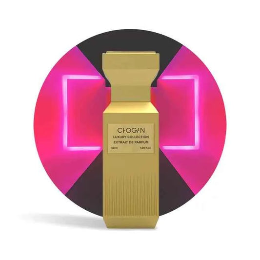 Hoeviane Noir No. 106 inspired by Tom Ford Fucking Fabulous perfume bottle with sleek black packaging and minimalist design.